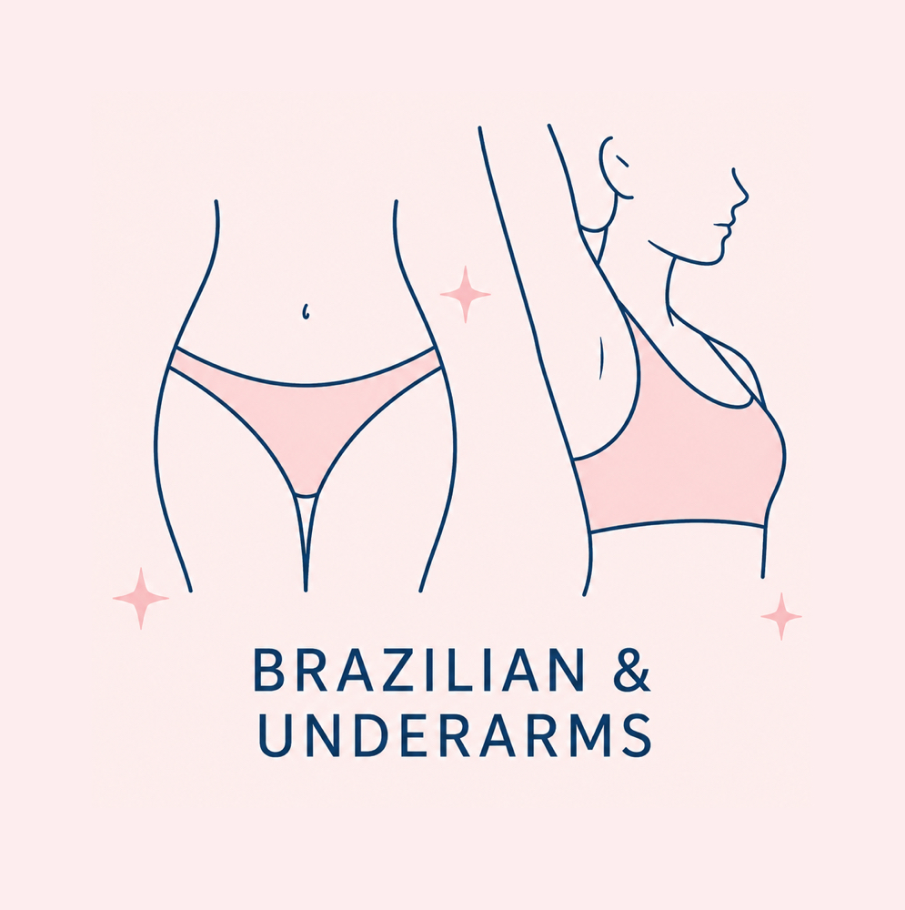 Brazilian & Underarms at Good Face Studio in San Ramon, CA
