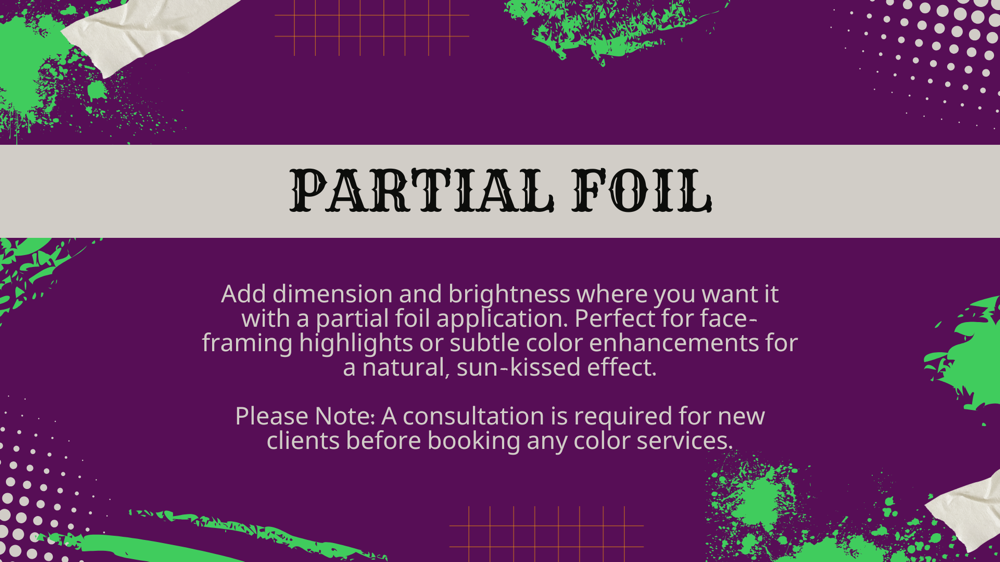 Partial Foil