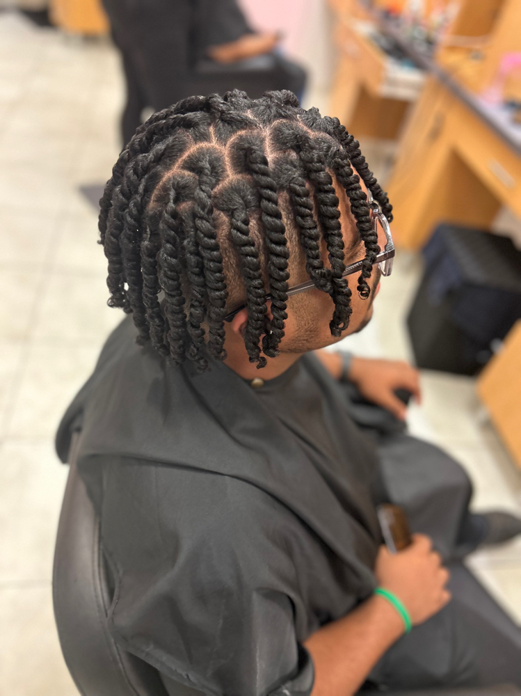 Mens Two Strand Twist