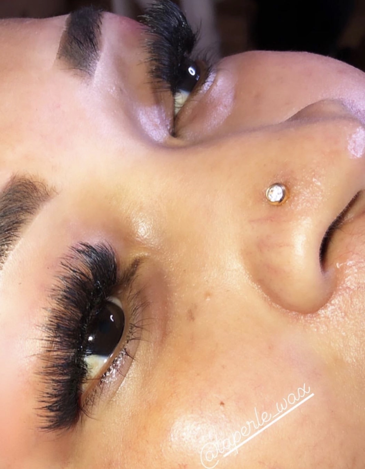 Faux lash extensions