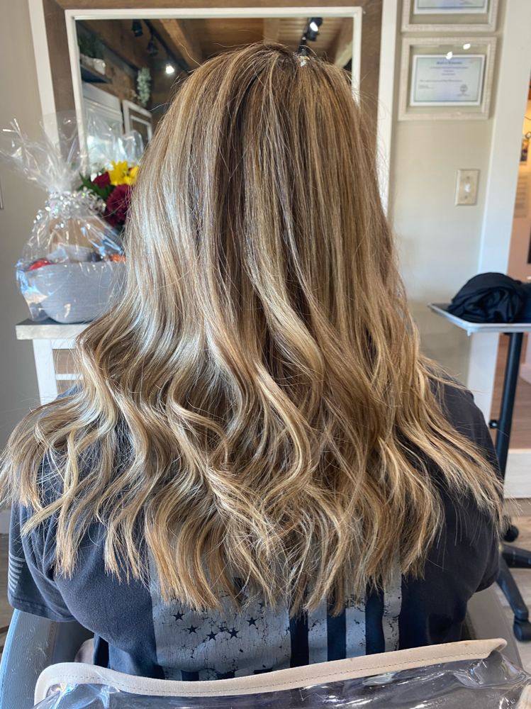 Balayage With Haircut