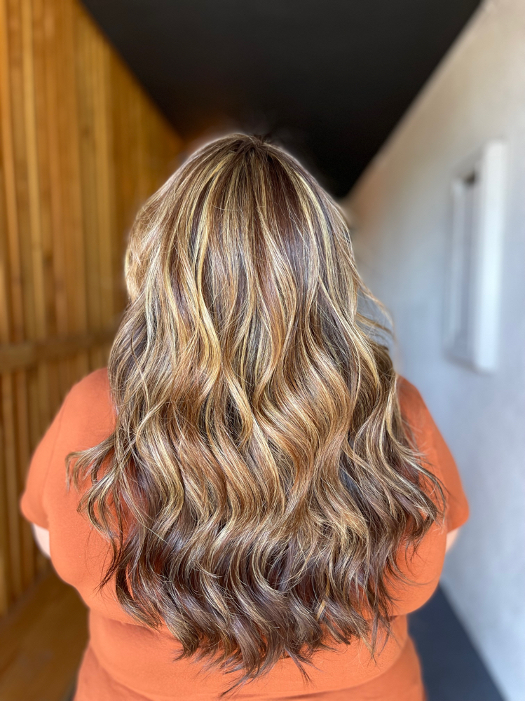 Half Head Custom Blonding