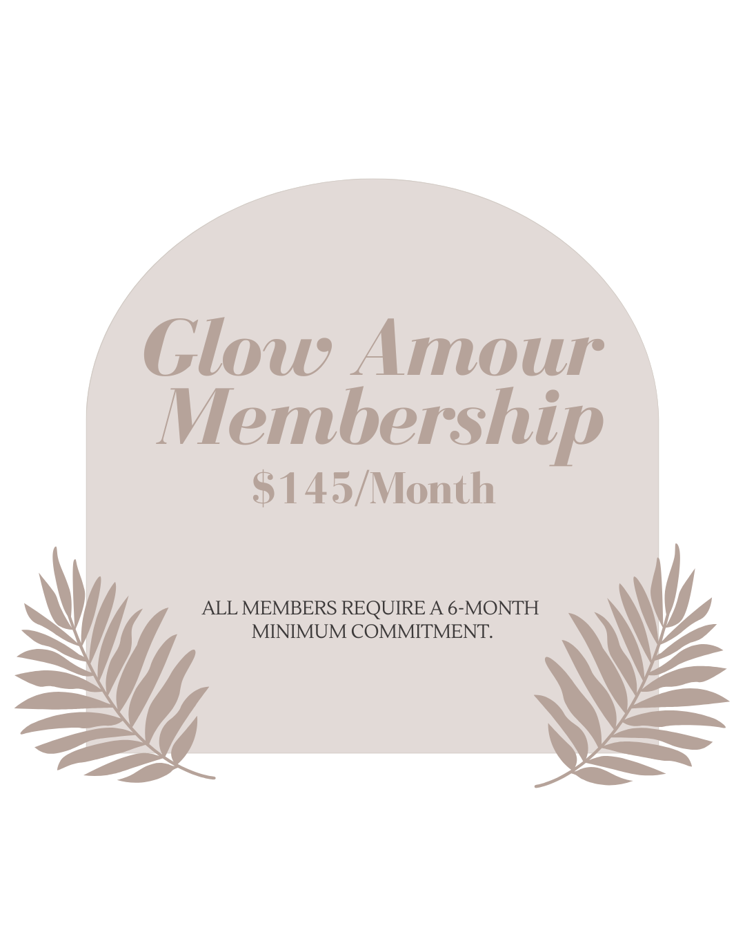 Glow Amour MEMBERSHIP