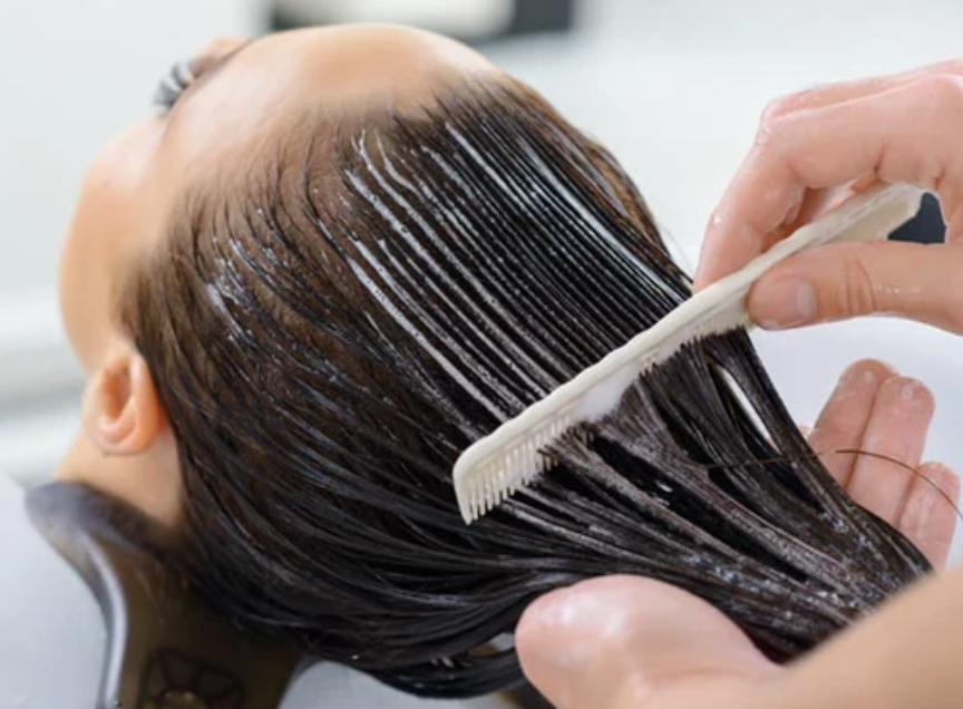 Deep conditioning hair treatment