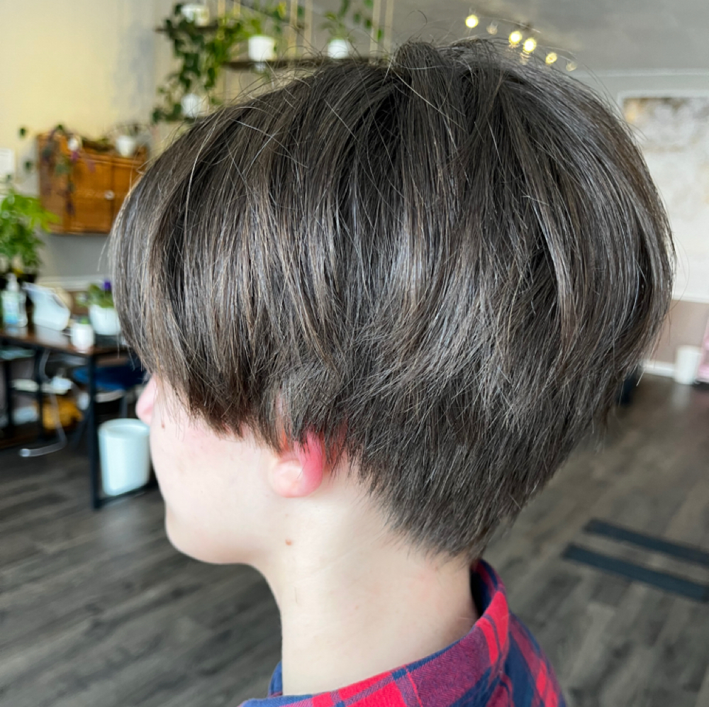 Short Haircut at Heart studios in Gary, IN