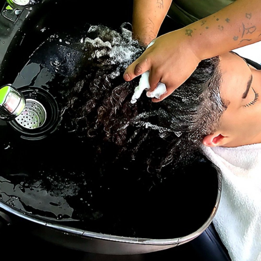 Mixxd scalp detox treatment at Mixxd loc n barber lounge in Arlington, TX