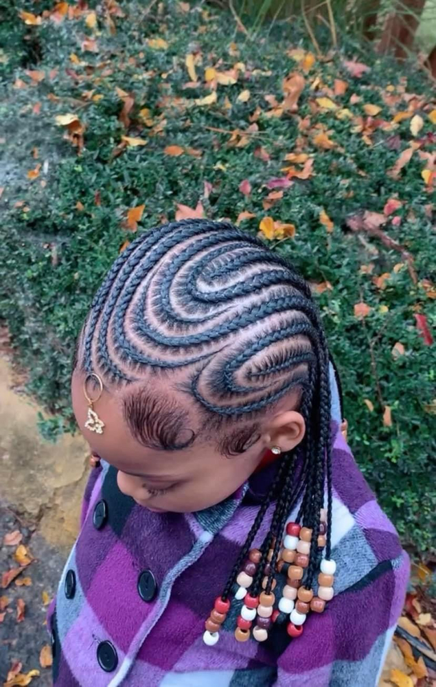 kid braided Style