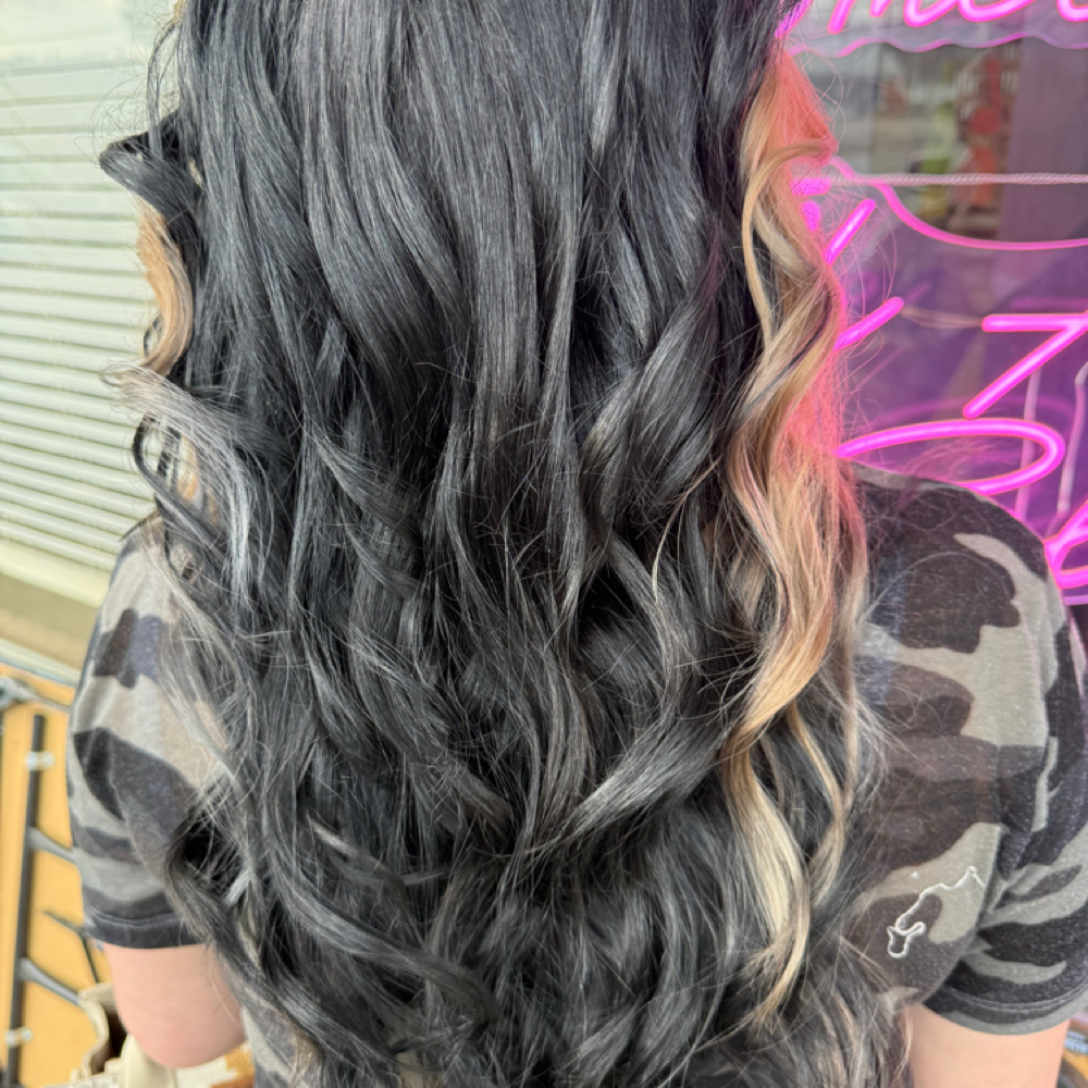 Shampoo/blowout/style at Something To Talk About Salon in Marion, NC