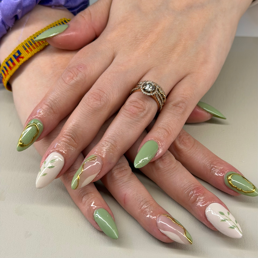 gel-x set at nailsxmeghan in Hurlock, MD