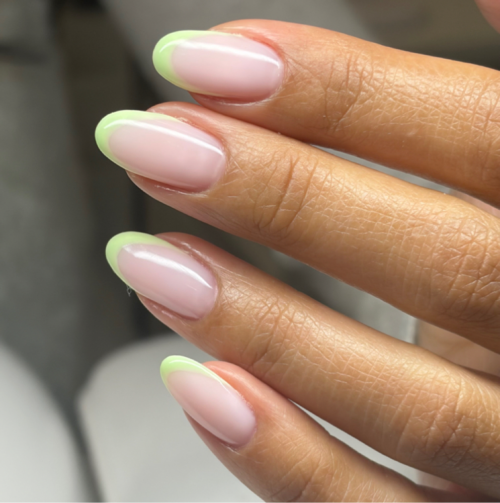 Rubber Base Manicure at Anna Art Nail Studio LLC in San Mateo, CA