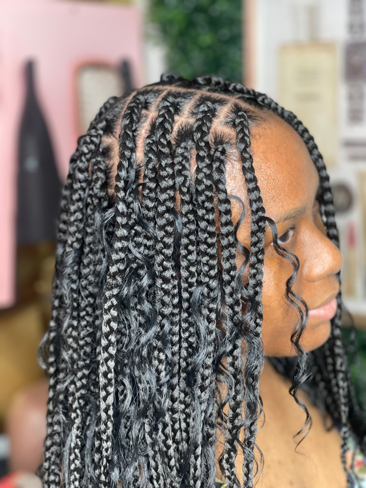Box Braids at Five Starr Hair Studio in Nashville, TN