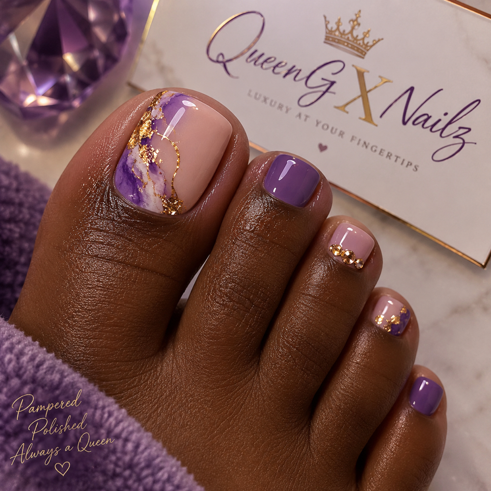 QueenG X Signature Pedicures at QueenG X Nailz in North Charleston, SC