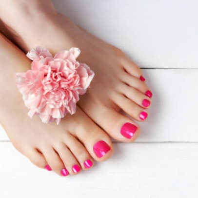 Toe Polish at J. Est Nail Artistry in Medina, OH