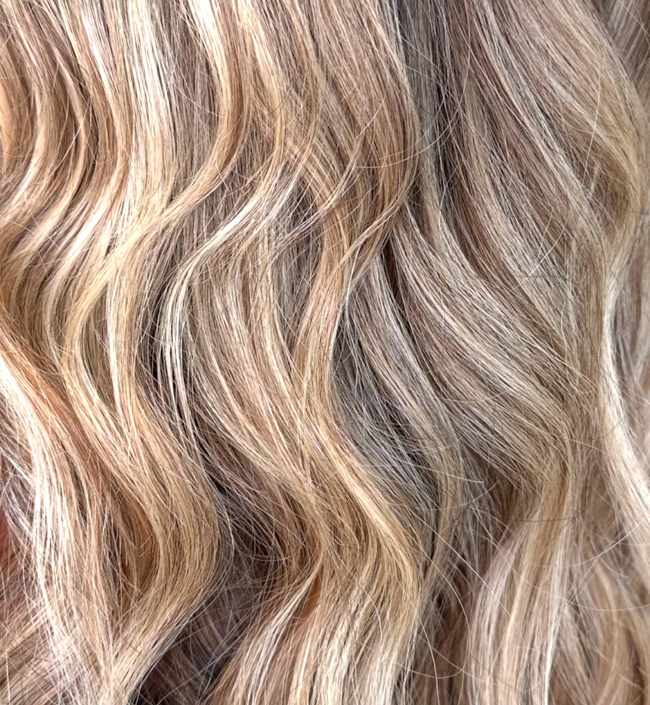 partial foiling/balayage & haircut at BLOOM STUDIO in East Providence, RI