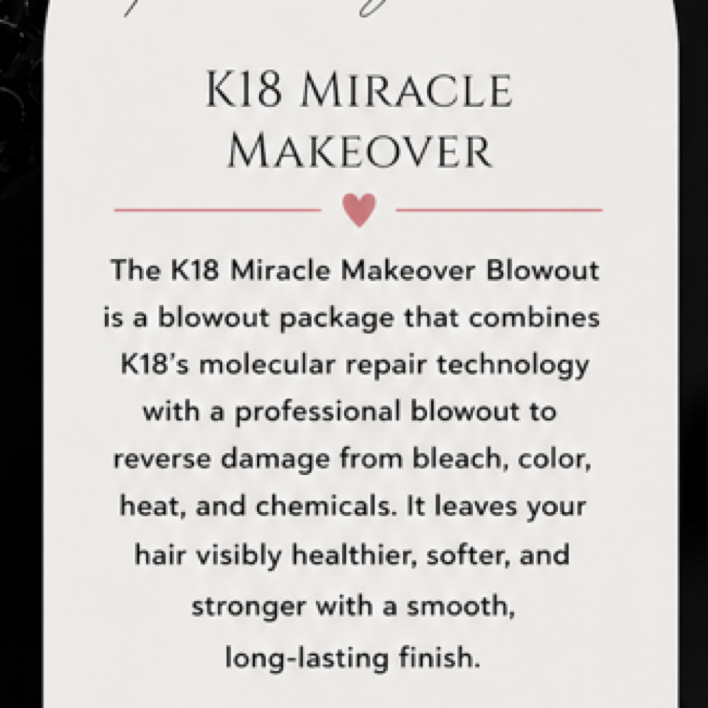 K18 Miracle Makeover at Shear Insanity Hair Design in Mechanicsville, VA