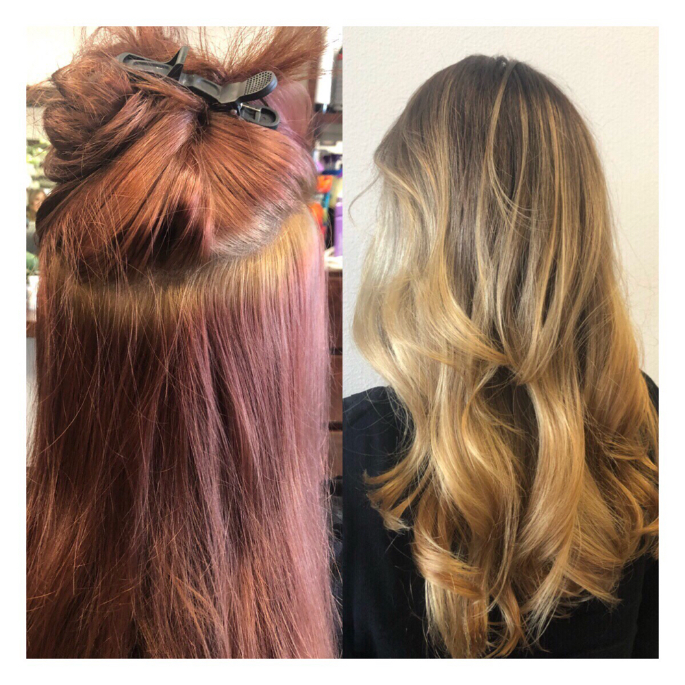 Custom Blonding Transformations