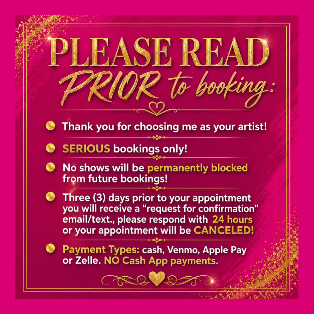 PLEASE READ! Do Not Select This! at Glitter Makeup Artistry in Milwaukee, WI
