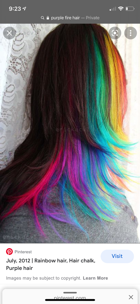 Vivid Haircolor at Hairchromatic in Texas, TX