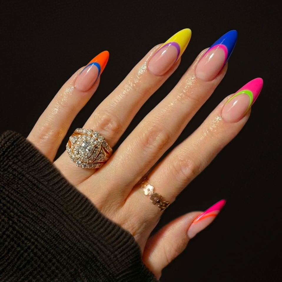 Full Sculpted Set at KLS Waterless Nail Bar in Corning, NY