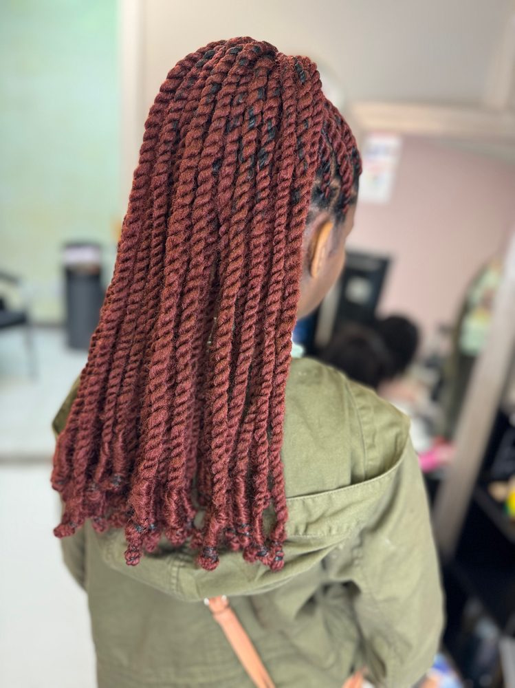 Waist Length Havana Twist