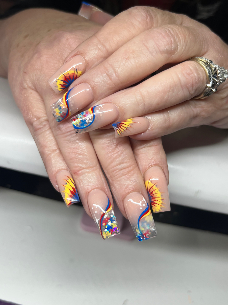 Small Encapsulated Acrylic Fullset