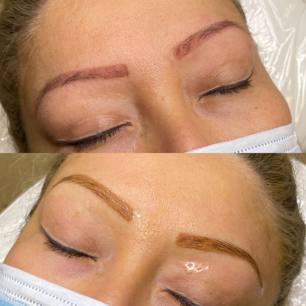 Eyebrow Color Correction/ Cover Up