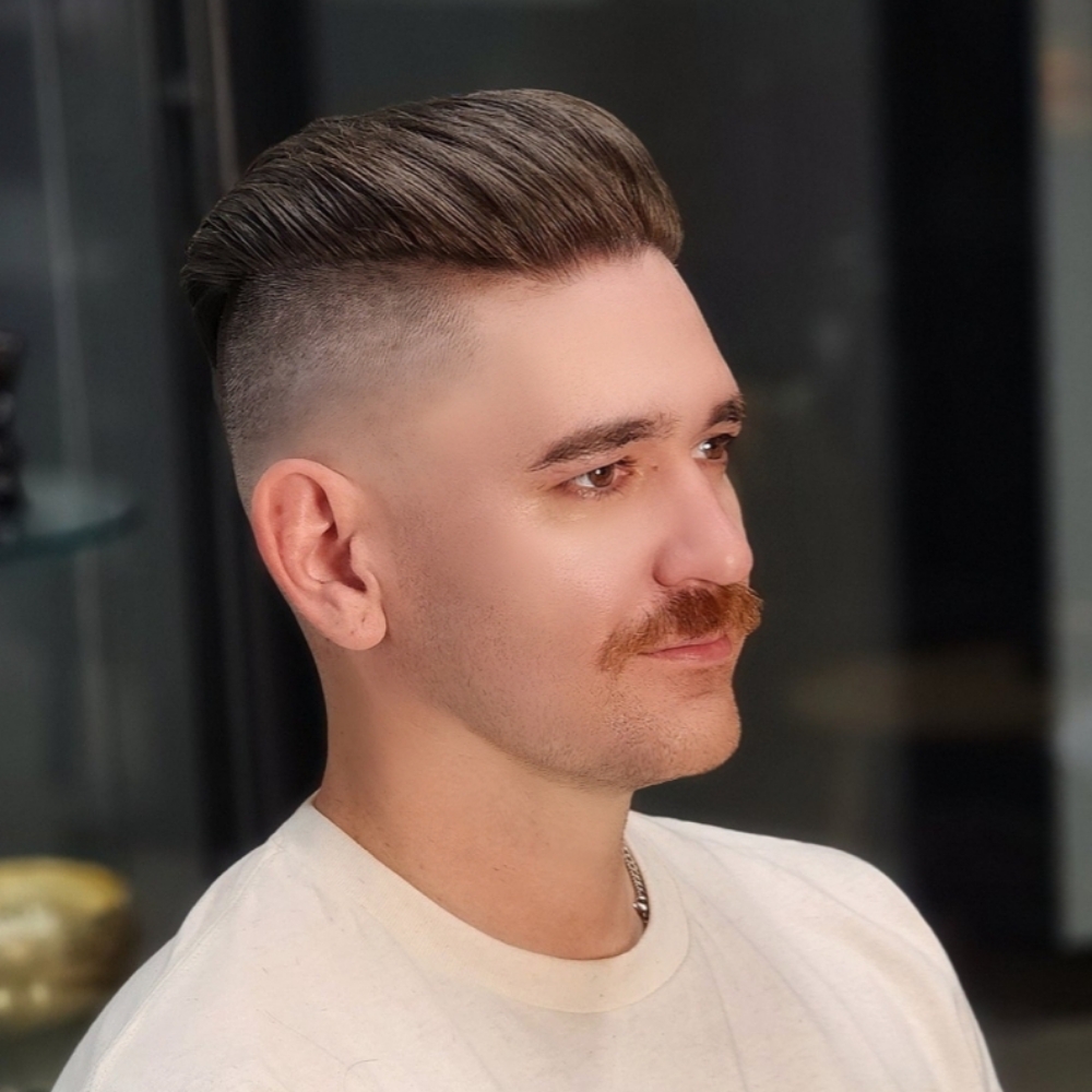 Mustache Only at Truth & Triumph Barber in Grand Rapids, MI