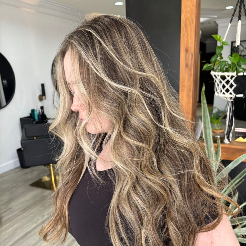 Partial Highlight at • Mane • tHAIRapy • Head • Spa in Allentown, PA