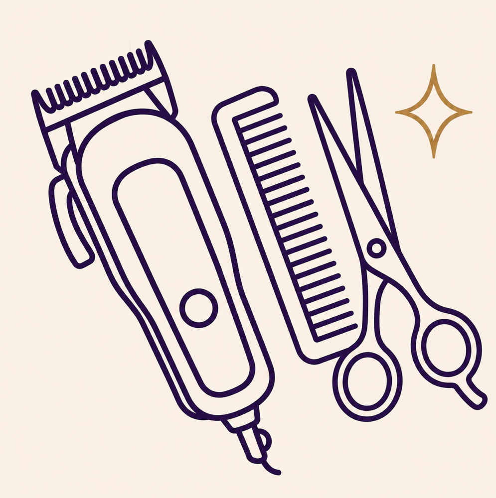 Barbering / Clipper Cut at VIOLA Salon in Philadelphia, PA