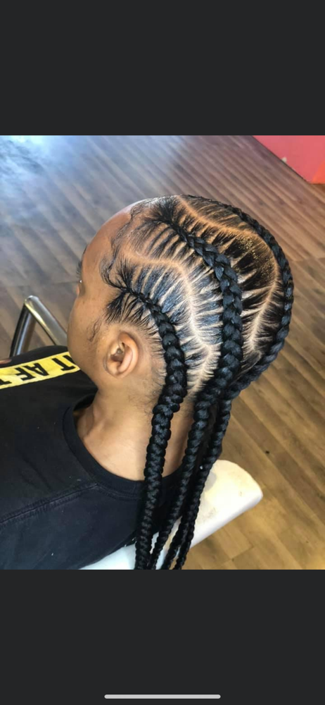 5 Feed In Braids