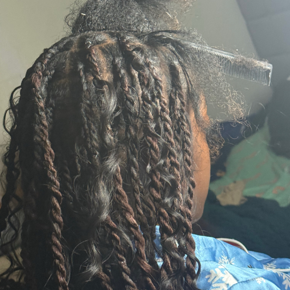 Medium Boho Island Twist at Briibehindthechairr in Irvington Nj, NJ