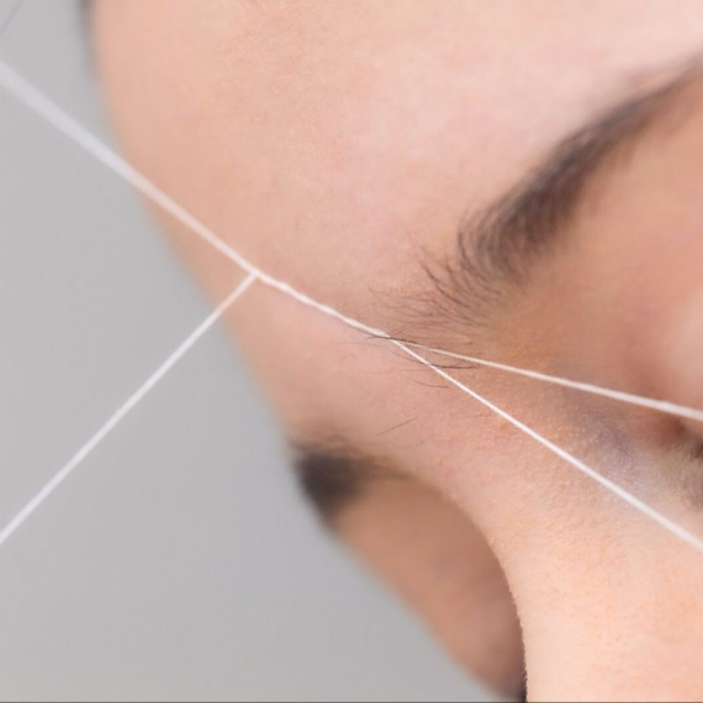 Full Face Threading at Gina’s Hair Room in Haltom City, TX