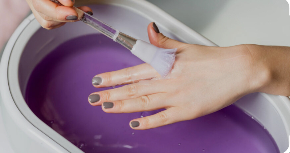Paraffin Hand Wax at Saved by Grace Salon in Alcoa, TN