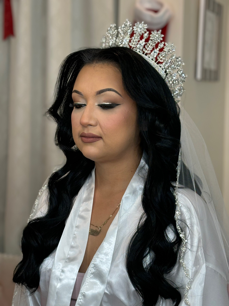 Bridal hair & makeup at Glambylucero in phoenix, AZ