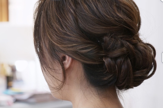 Special Occasion Upstyle at Chez Crae Hair Studio at Las Soleras in Santa Fe, NM