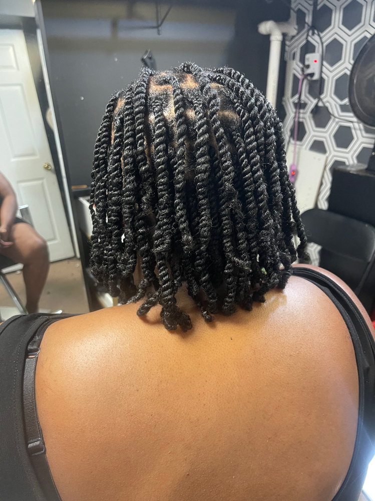Natural 2 Strand Twist