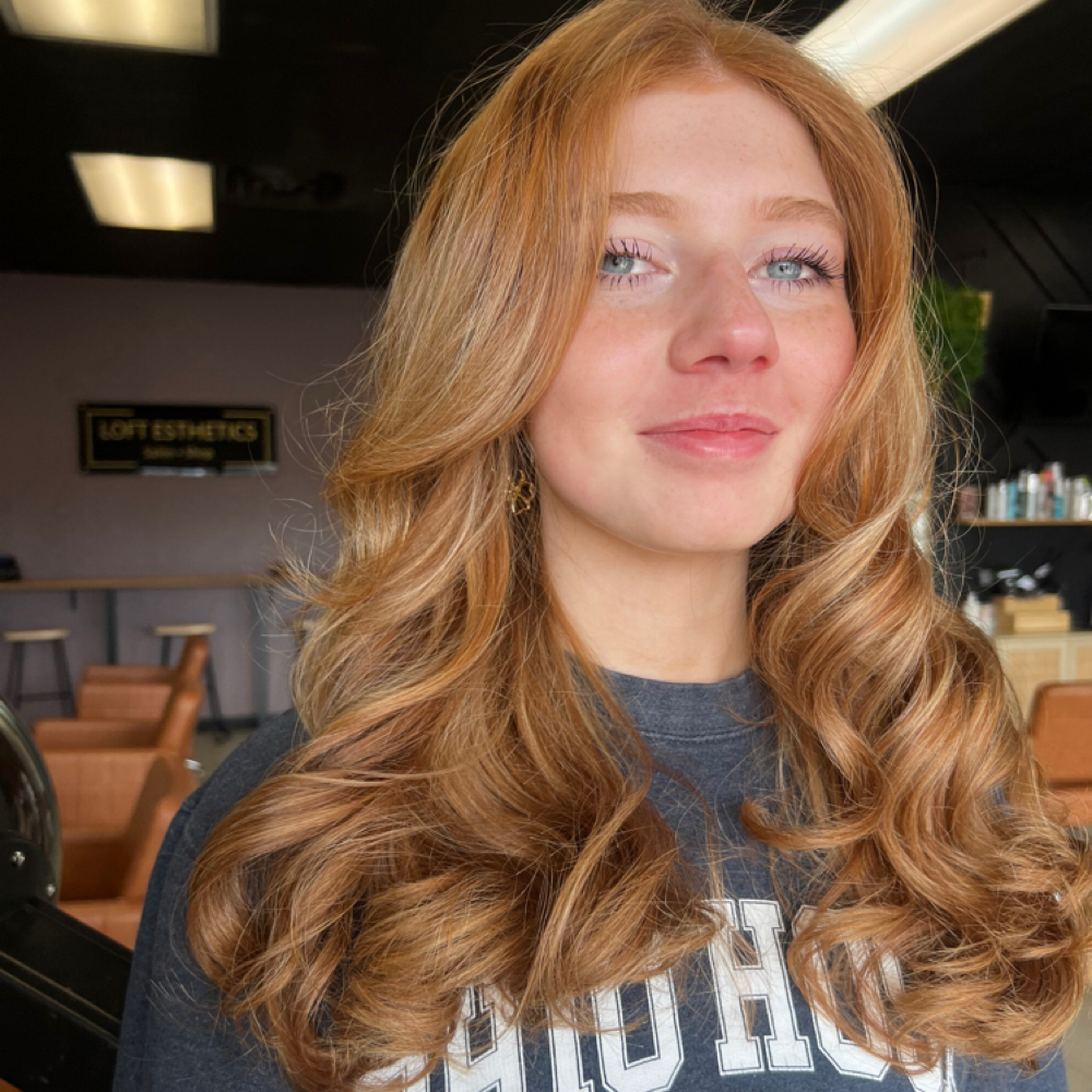 Wash and Style at Loft Esthetics Salon + Shop in Lambertville, MI