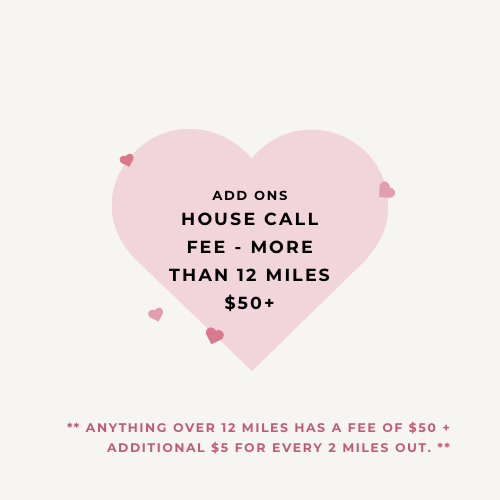 Housecall Fee - More Than 12 Miles