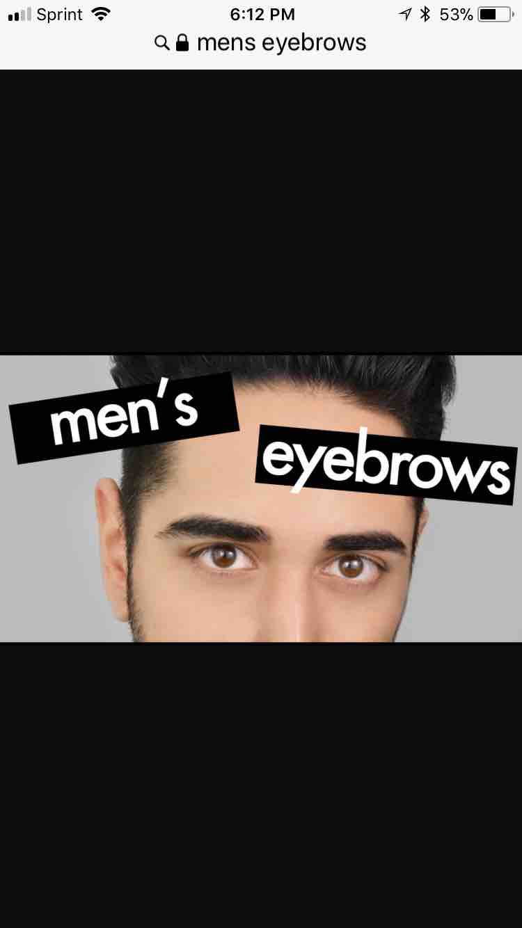 Men’s Eyebrow Wax