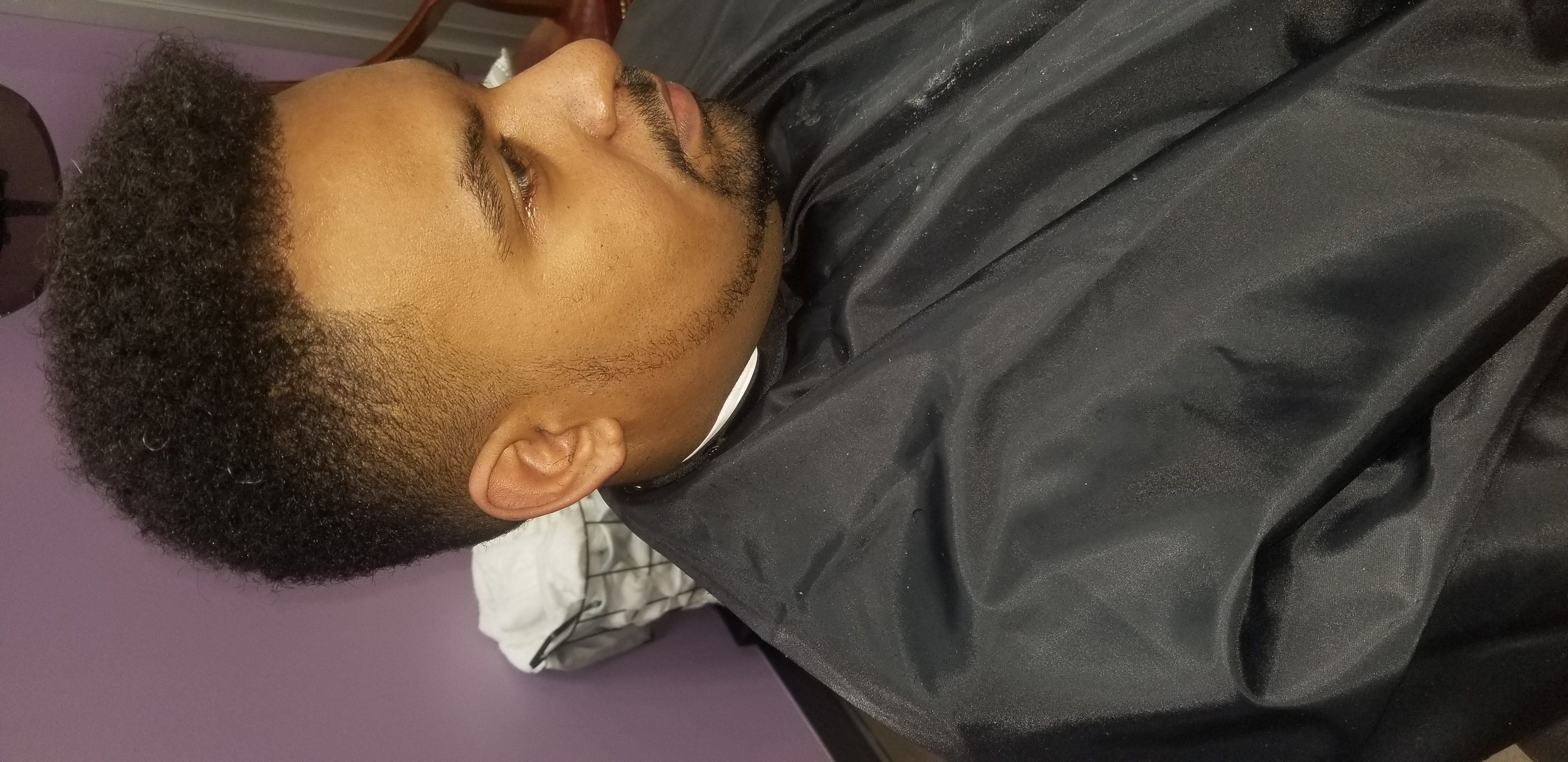 Straight Razor Shave Full Face