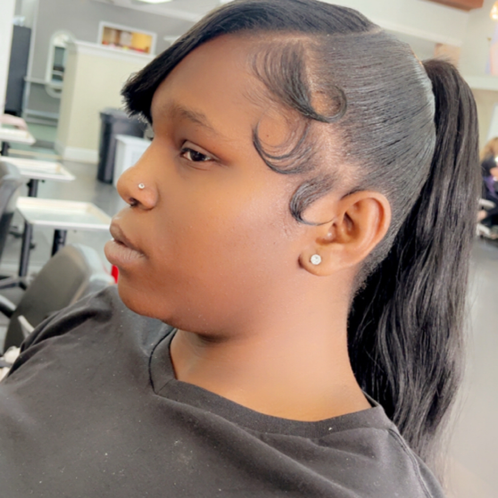 Slick Ponytail at C Luxe Beauty Co. in Jackson, AL