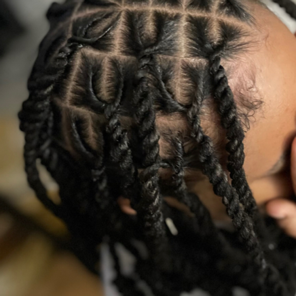 Invisible Locs (With Extentions) at Laneighs Hair Vanity in Wichita, KS