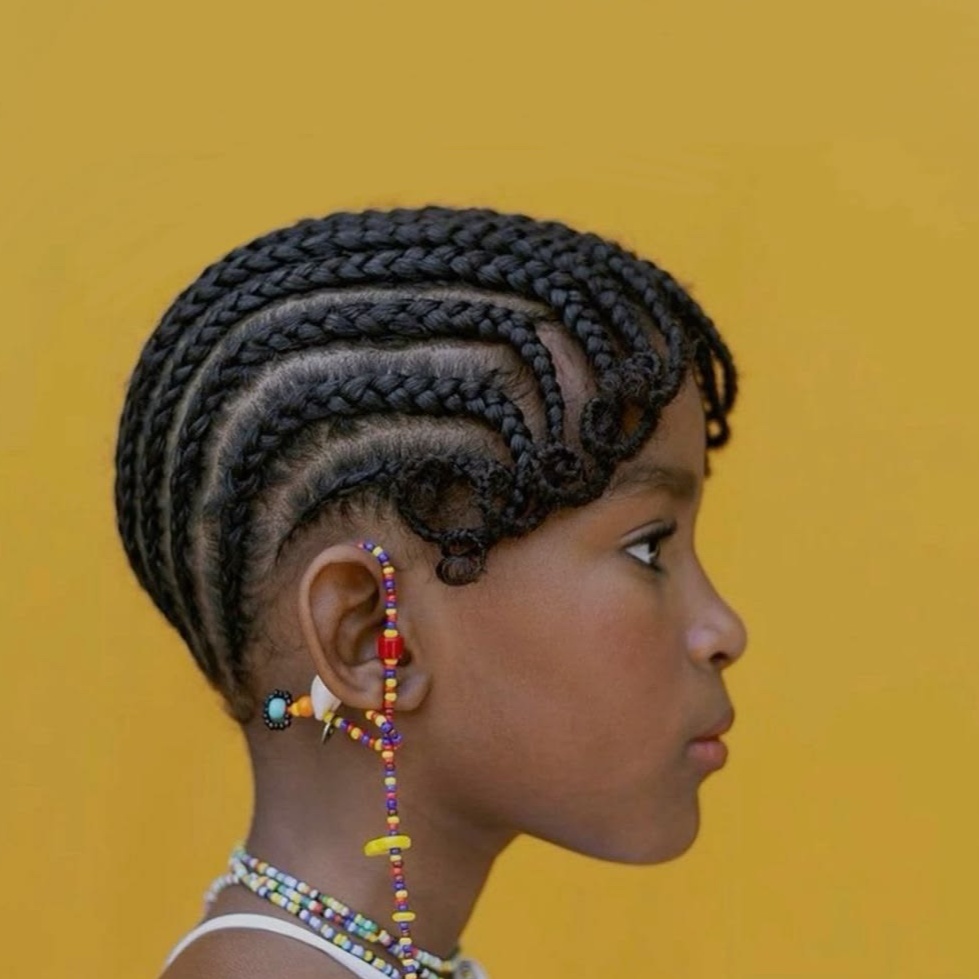Watoto Simple Braid Updo at Root + Honey in Grosse Pointe, MI