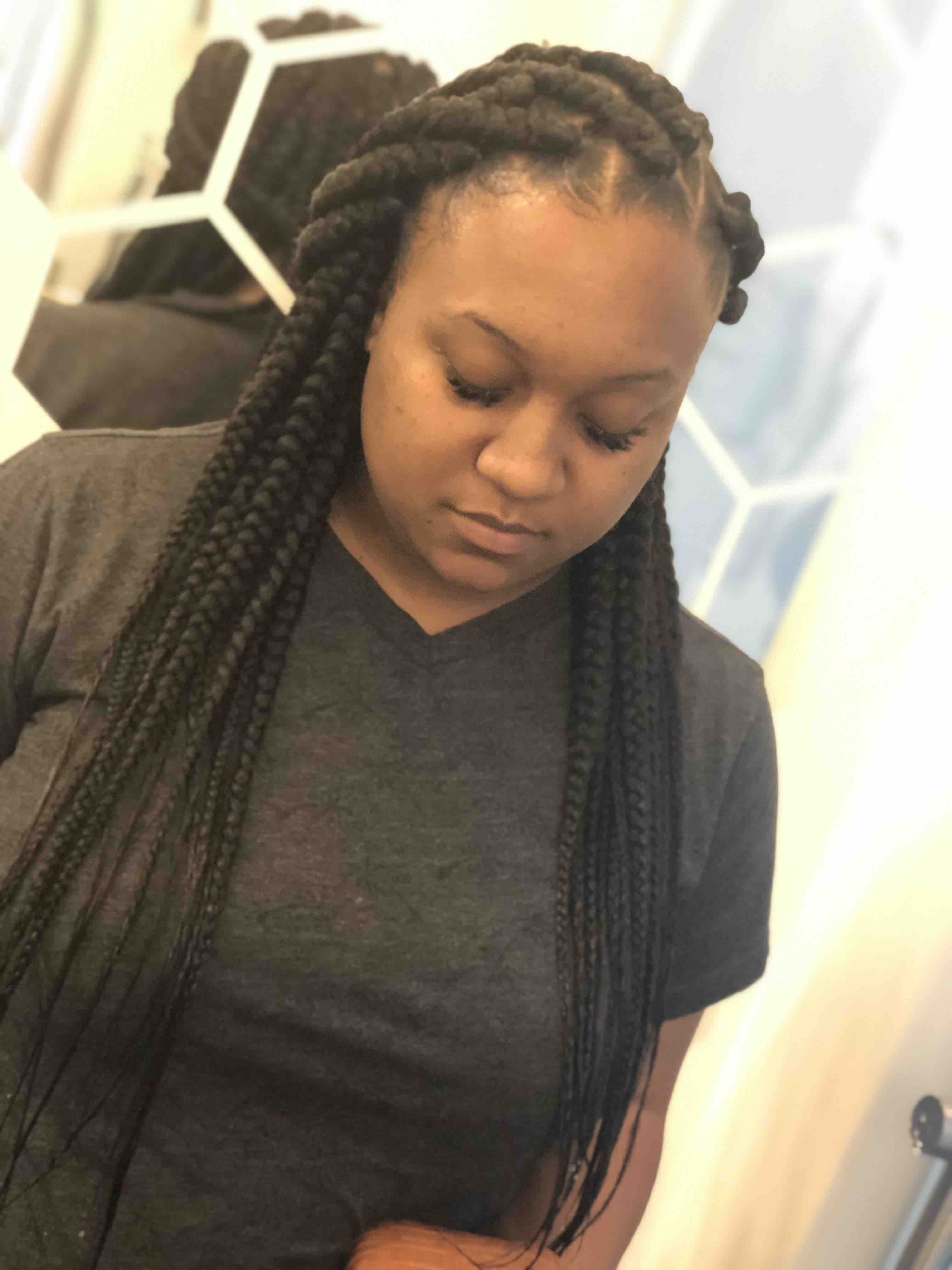 Large Box Braids