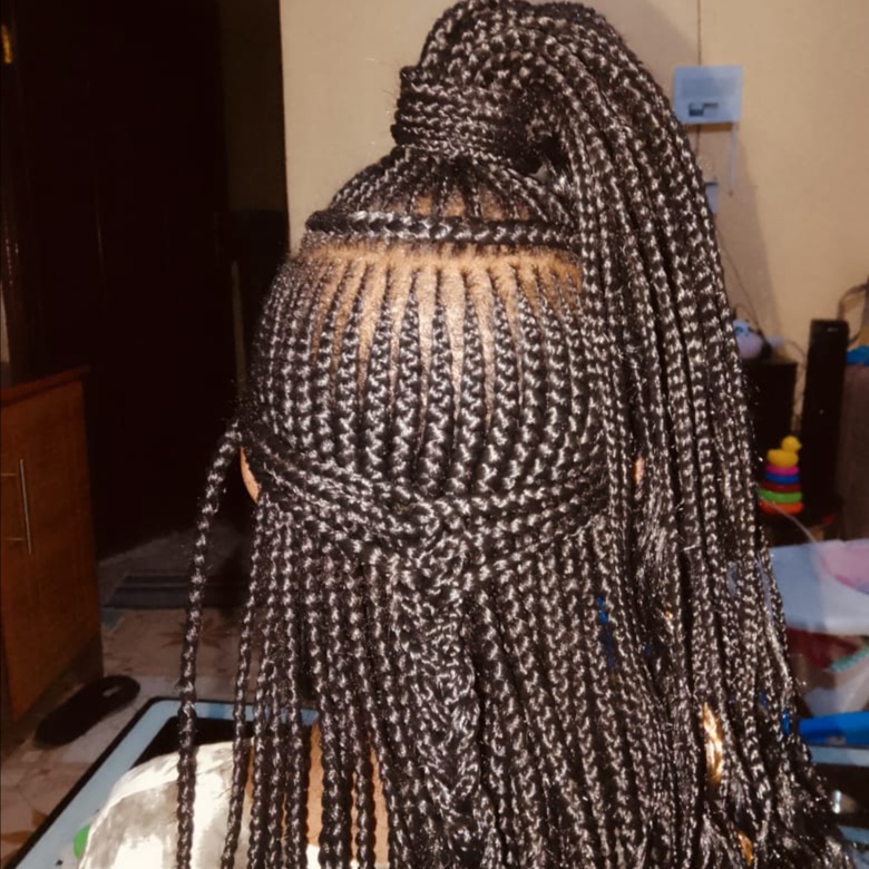 Ghanaian braids at T.S.K hair and braiding