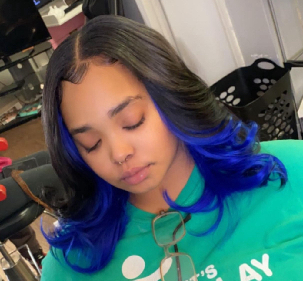 Quick Weave With Leave Out