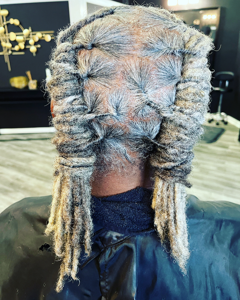Loc Retwist And Style -60