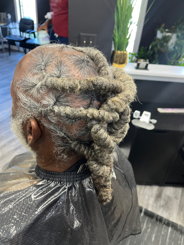 Loc Retwist And Style -60