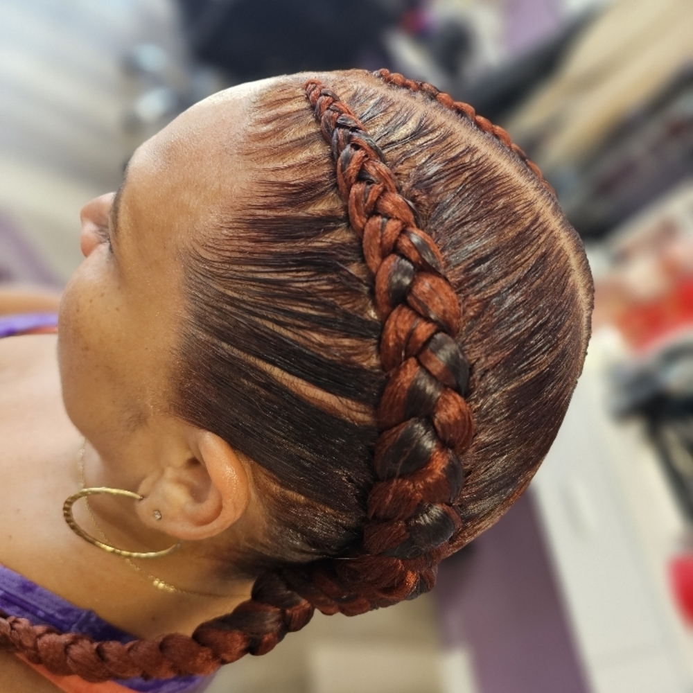 Two Braids at Karshea Hair Salon in Lakeland, FL