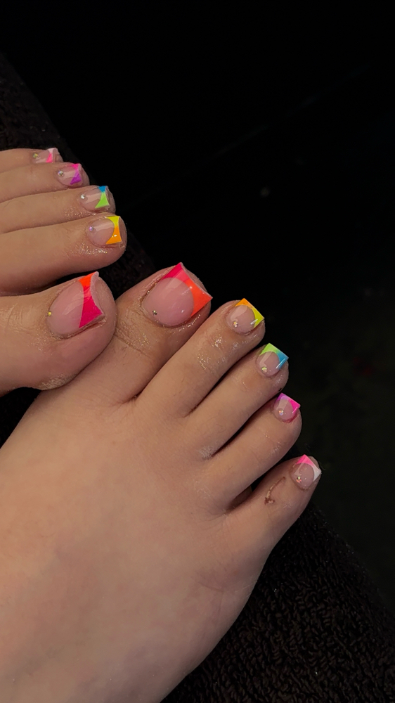 Classic Acrylic Pedicure